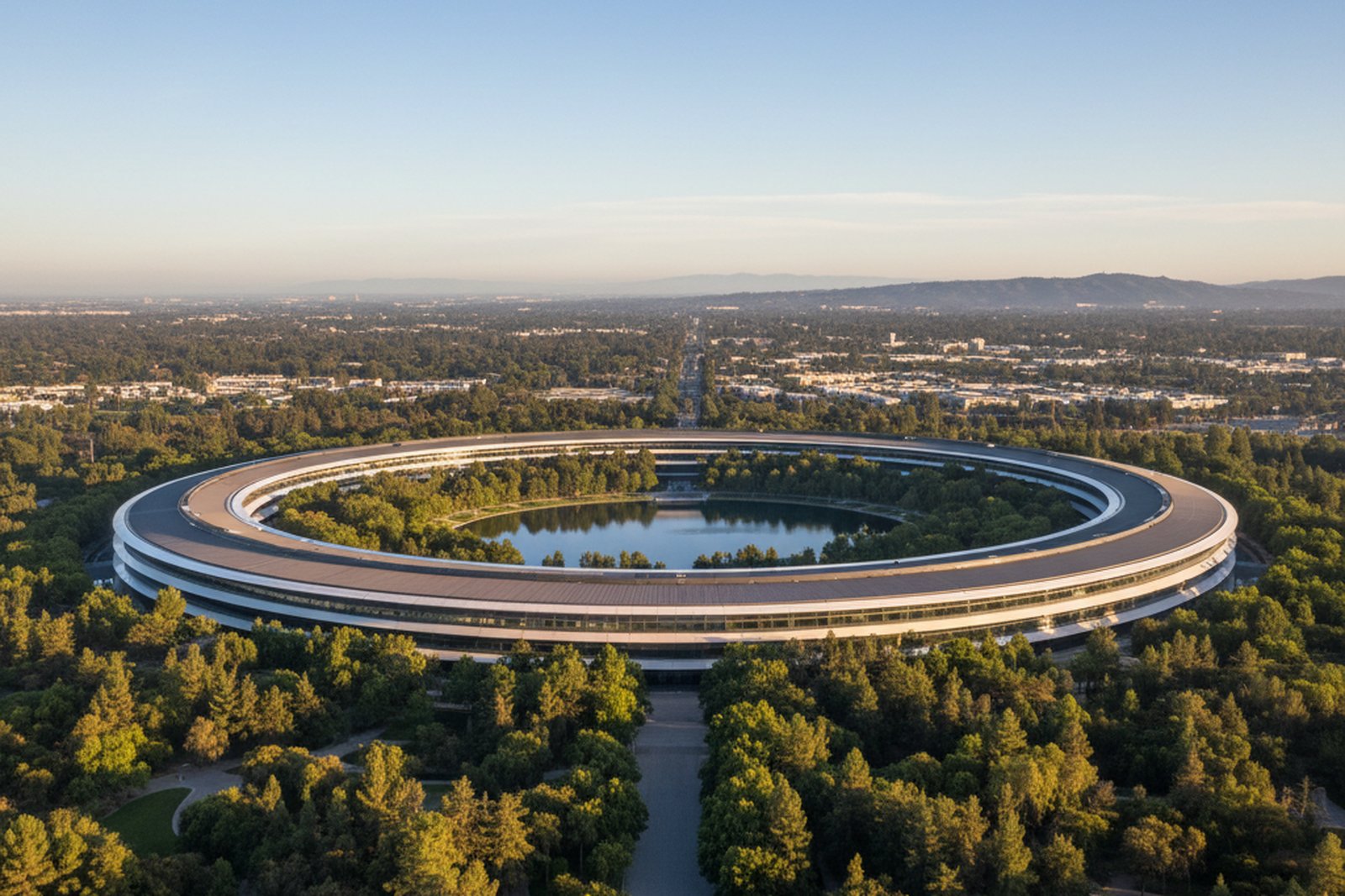 Apple Park — Cupertino 最具辨识度的地标，定义了这座城市的科技基因。